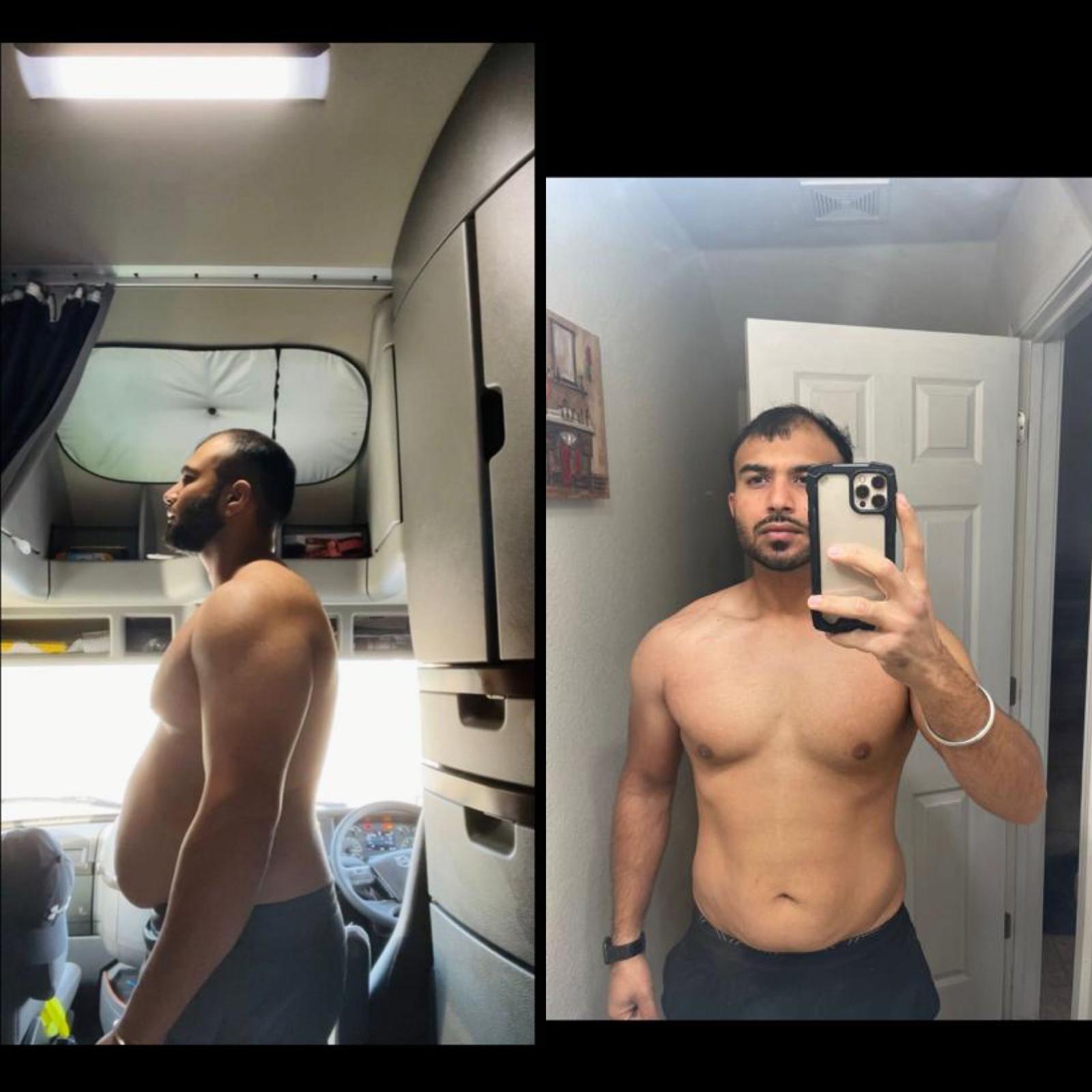 Prabh Sarai Fitness client result 6