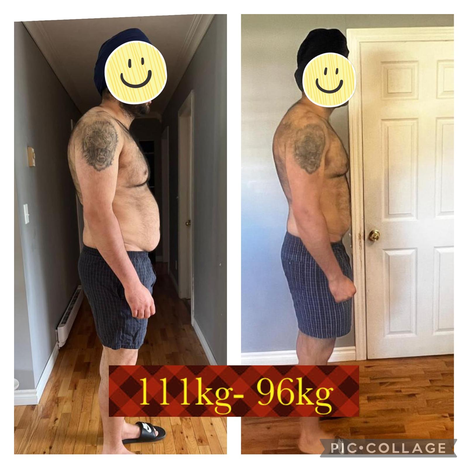 Prabh Sarai Fitness client result 20